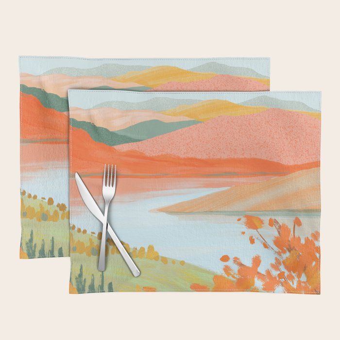 Autumn Riverside Placemat Gallery Image 1