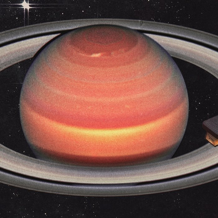 Galactic DJ - Vinyl Saturn Turntable Coffee Mug Gallery Image 2