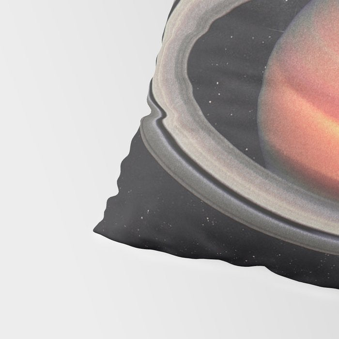 Galactic DJ - Vinyl Saturn Turntable Pillow Sham Gallery Image 4