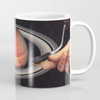 Galactic DJ - Vinyl Saturn Turntable Coffee Mug Gallery Image 1