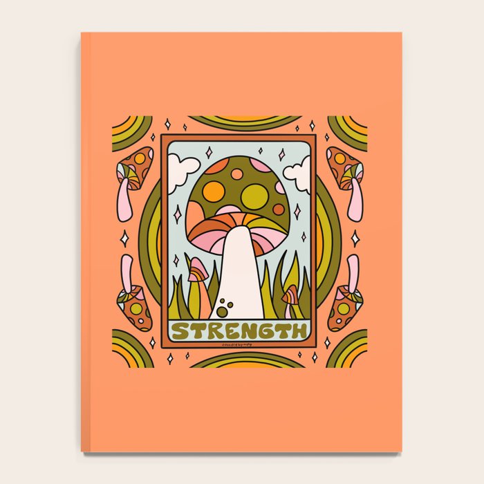 8. Strength Mushroom Notebook Gallery Image 4