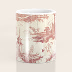 Antique 18th Century Chinoiserie Pagoda Toile de Jouy Coffee Mug Gallery Image 4