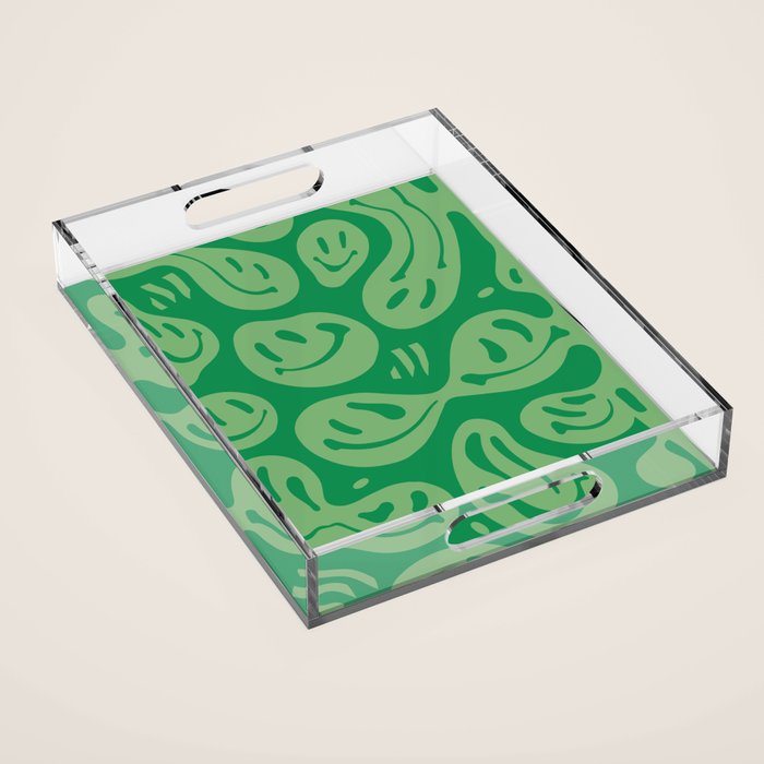 Money Green Melted Happiness Acrylic Tray Gallery Image 1