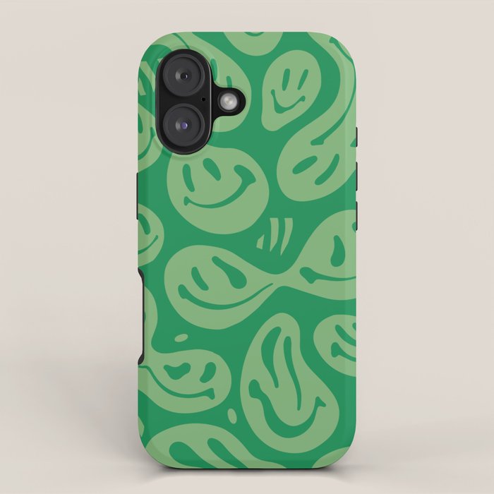 Money Green Melted Happiness iPhone Case Gallery Image 1