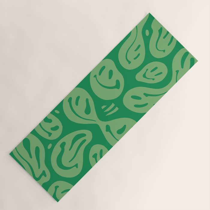 Money Green Melted Happiness Yoga Mat Gallery Image 1