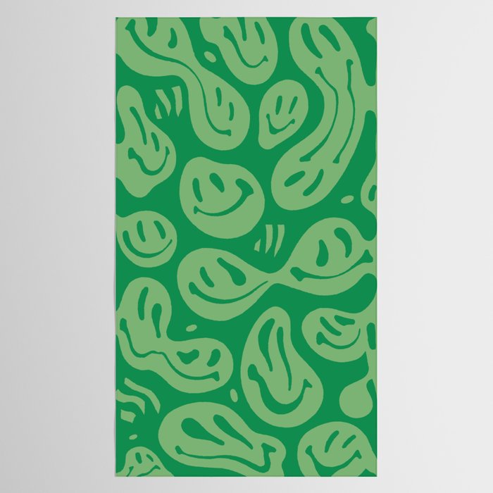 Money Green Melted Happiness Tablecloth Gallery Image 2