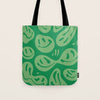 Money Green Melted Happiness Tote Bag Gallery Image 1