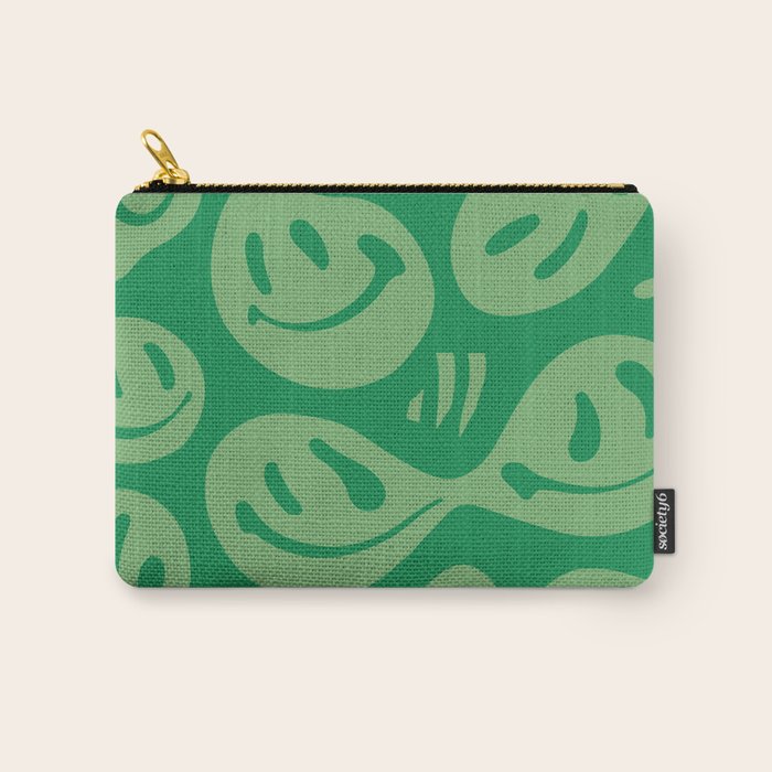 Money Green Melted Happiness Carry All Pouch Gallery Image 1