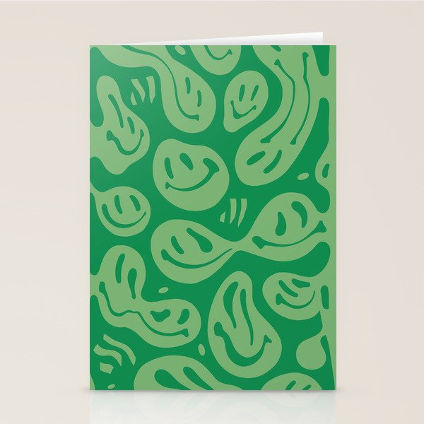 Money Green Melted Happiness Stationery Card Gallery Image 1