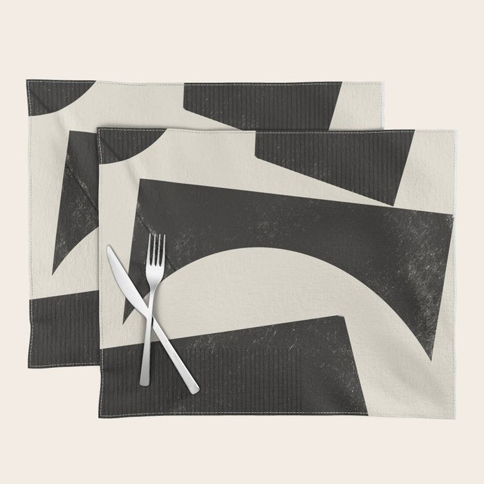Modern Shape 04 Placemat Gallery Image 1