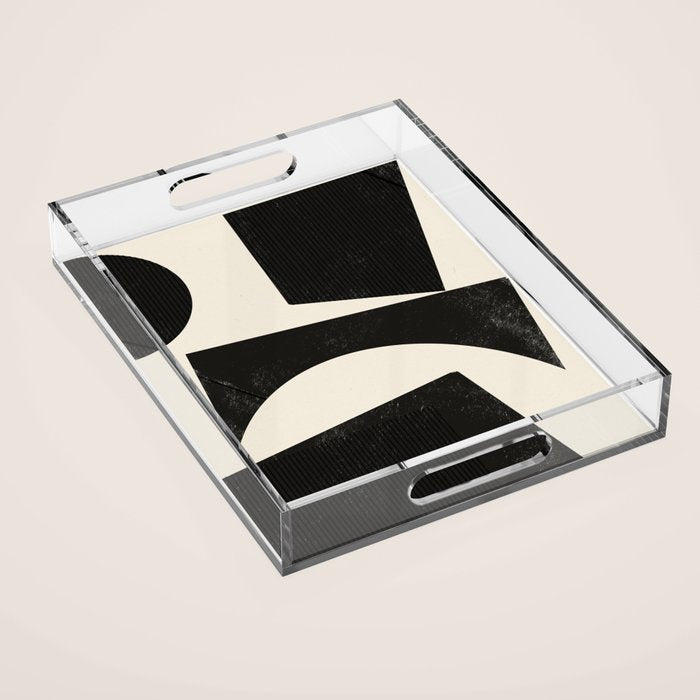 Modern Shape 04 Acrylic Tray Gallery Image 1
