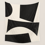 Modern Shape 04 Wall Tapestry Gallery Image 4
