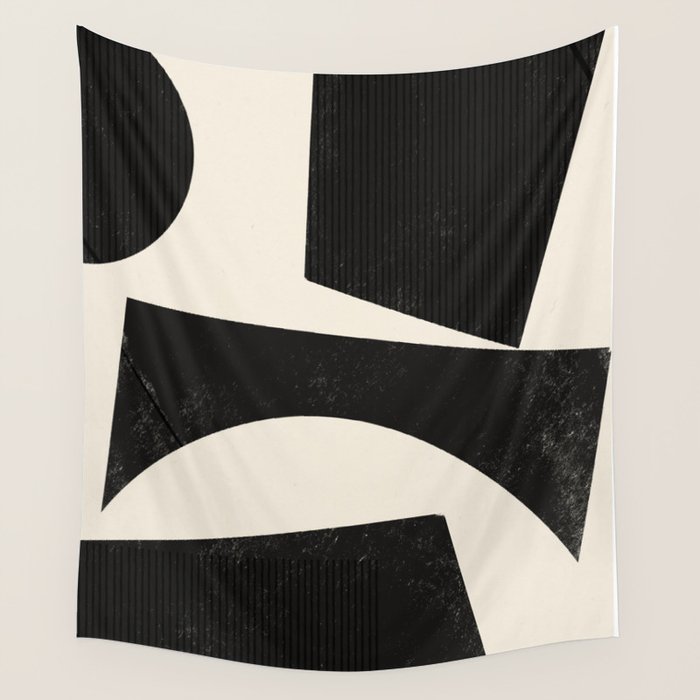 Modern Shape 04 Wall Tapestry Gallery Image 4