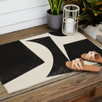 Modern Shape 04 Outdoor Rug Gallery Image 2