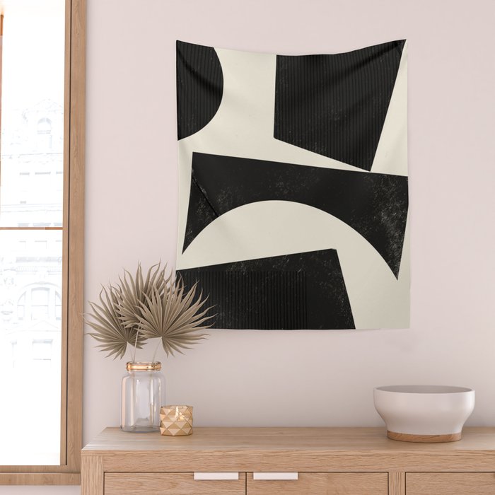 Modern Shape 04 Wall Tapestry Gallery Image 2
