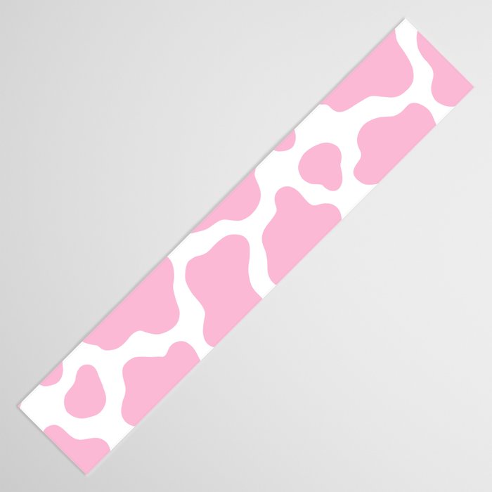 Pink Cow Print Table Runner Gallery Image 3