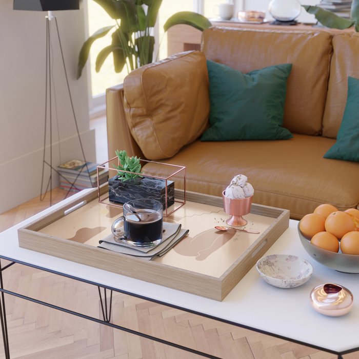 Holding The sun Serving Tray Gallery Image 2