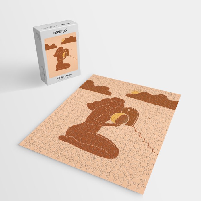 Holding The sun Jigsaw Puzzle Gallery Image 2