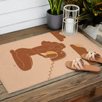 Holding The sun Outdoor Rug Gallery Image 2