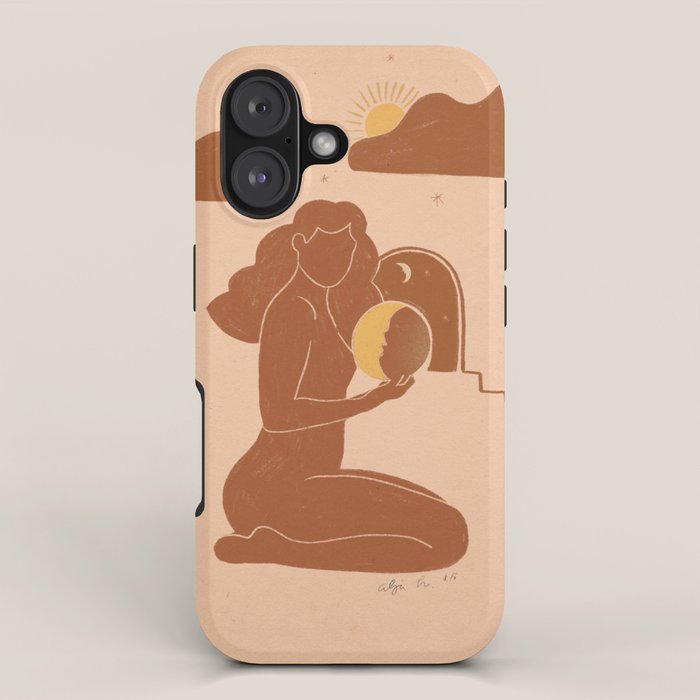 Holding The sun iPhone Case Gallery Image 1