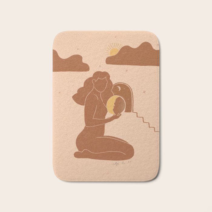 Holding The sun Bath Mat Gallery Image 1