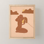 Holding The sun Mini Art Print Gallery Image 1