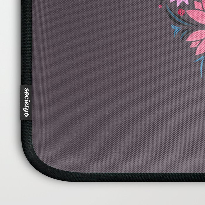 I Heart Cats and Flowers Laptop Sleeve Gallery Image 3