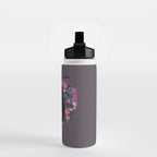 I Heart Cats and Flowers Water Bottle Gallery Image 2