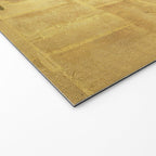 Vintage Japanese Floral Gold Leaf Screen With Wisteria and Peonies Welcome Mat Gallery Image 2