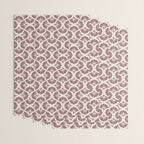 Vintage Fan Shell Pattern Wrapping Paper Gallery Image 3