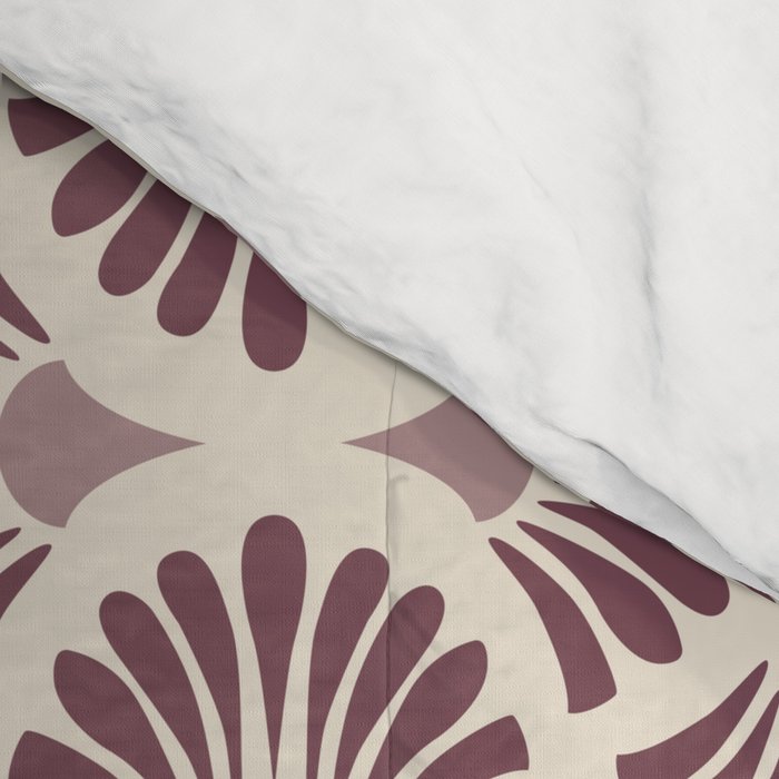 Vintage Fan Shell Pattern Comforter Gallery Image 4