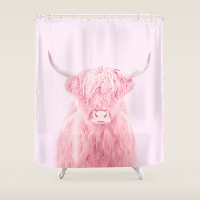 HIGHLAND COW Shower Curtain Gallery Image 1