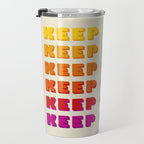 KEEP GOING - POSITIVE QUOTE Travel Mug Gallery Image 3