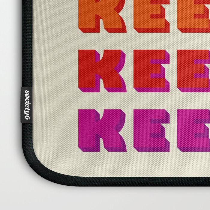 KEEP GOING - POSITIVE QUOTE Laptop Sleeve Gallery Image 3