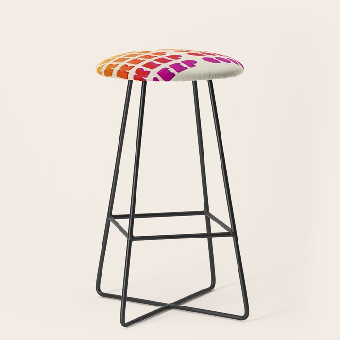 KEEP GOING - POSITIVE QUOTE Stool Gallery Image 1