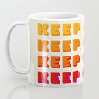 KEEP GOING - POSITIVE QUOTE Coffee Mug Gallery Image 3