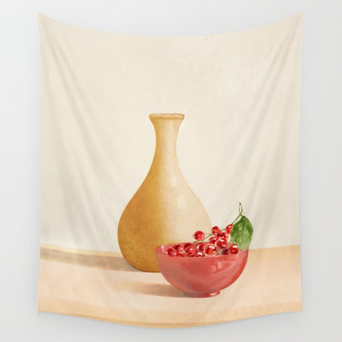 Cherries II Wall Tapestry Gallery Image 4