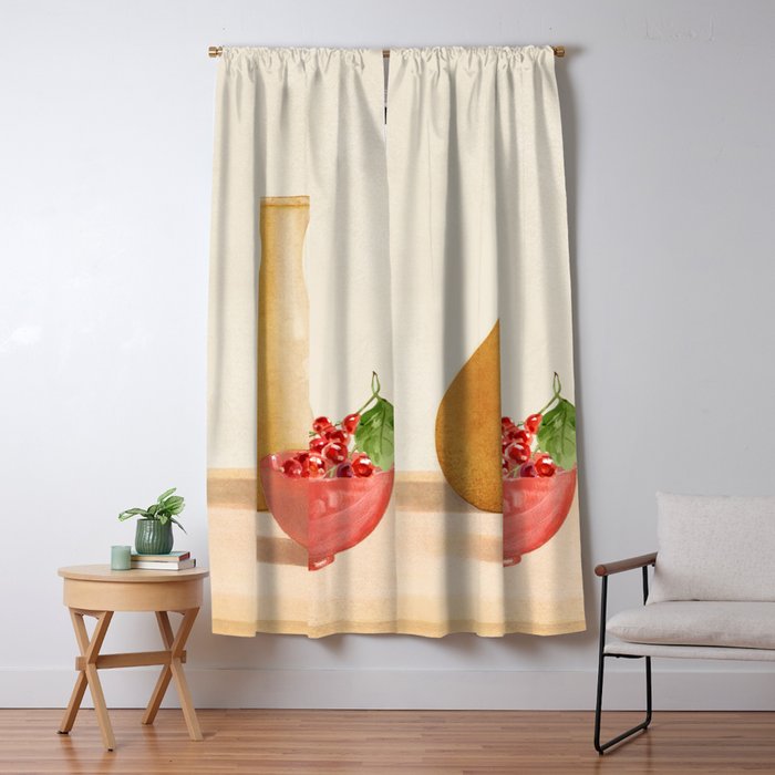 Cherries II Window Curtain Gallery Image 5