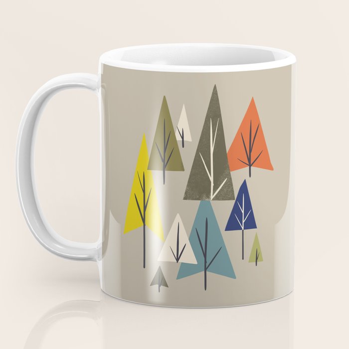 Multicolor Pines Coffee Mug Gallery Image 3