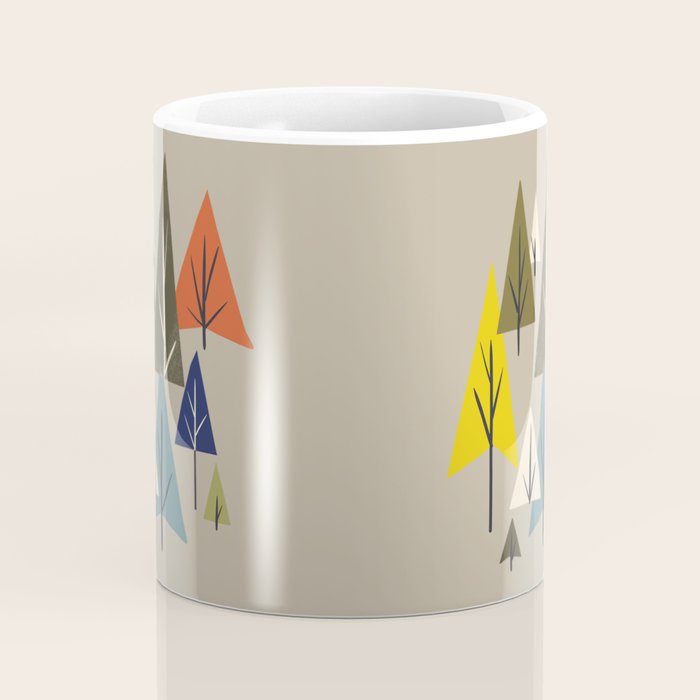 Multicolor Pines Coffee Mug Gallery Image 4