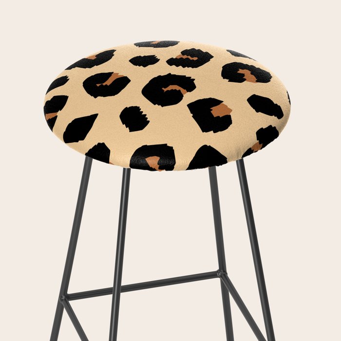 Leopard Print Stool Gallery Image 2