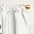 Pine Trees - Black Ink Window Curtain Gallery Image 2