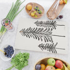 Pine Trees - Black Ink Cutting Board Gallery Image 2