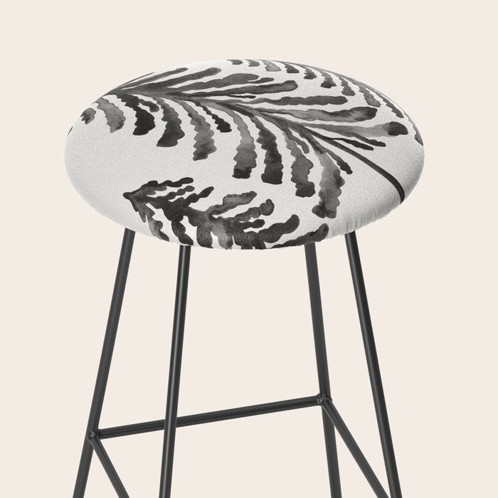 Pine Trees - Black Ink Stool Gallery Image 2