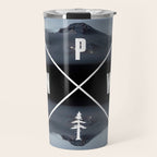 PNW Pacific Northwest Compass - Mt Hood Adventure Travel Mug Gallery Image 1