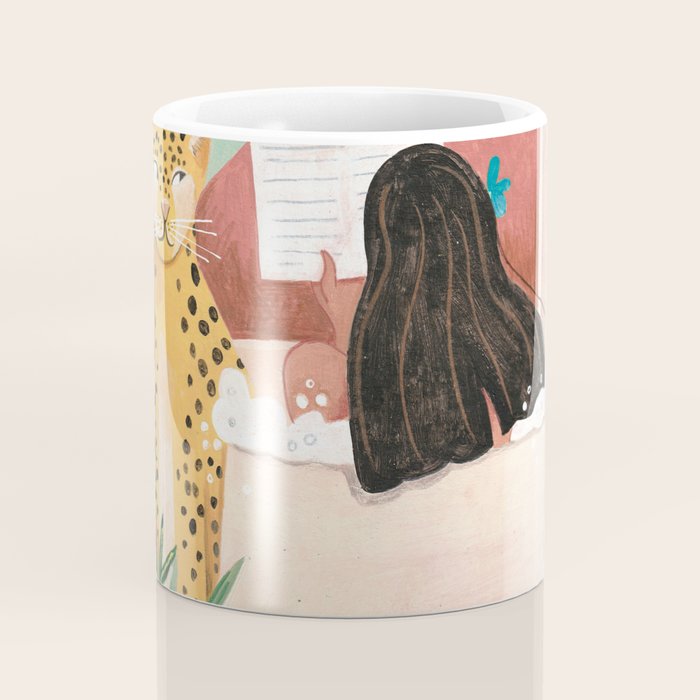 Woman relaxing in bath travel  Coffee Mug Gallery Image 4