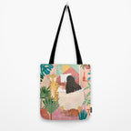 Woman relaxing in bath travel  Tote Bag Gallery Image 2