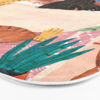 Woman relaxing in bath travel  Bath Mat Gallery Image 3