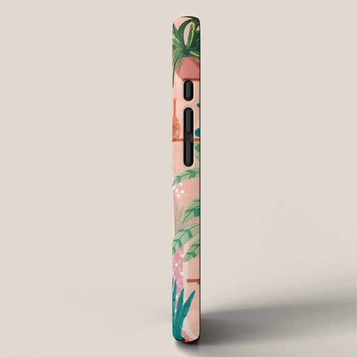 Woman relaxing in bath travel  iPhone Case Gallery Image 2