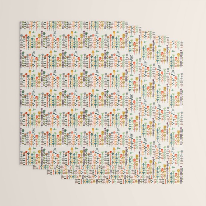 Happy garden Wrapping Paper Gallery Image 3